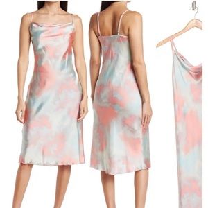 Bebe midi slip dress